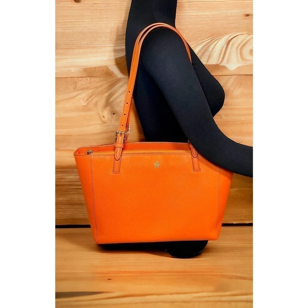 Tory Burch York Small Buckle Tote Bag